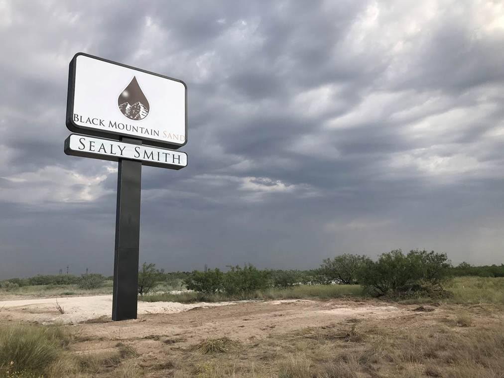 Sealy Smith Frac Sand Mine by Black Mountain Sand ~ Monahans, Texas in Winkler County of the Permian Basin