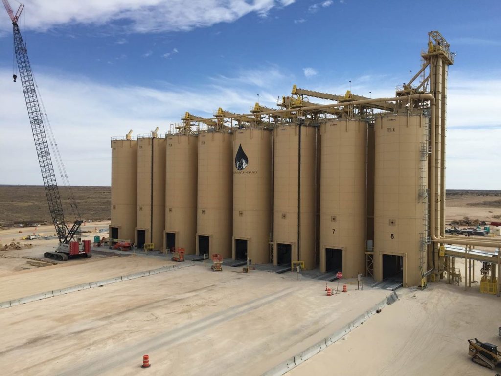 Permian Basin Frac Sand Mines of Black Mountain Sand